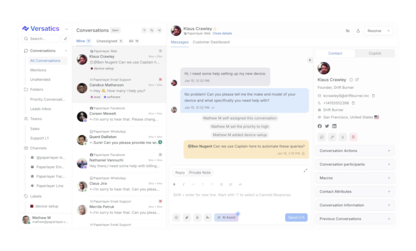 Chats Unificados